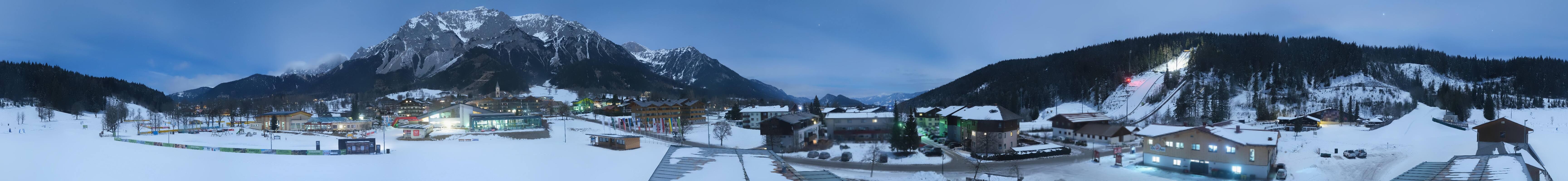 Archiv Foto Webcam Ramsau Skistadion