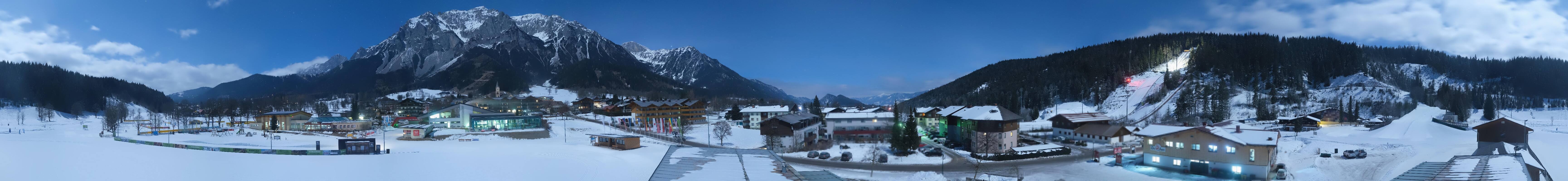 Archiv Foto Webcam Ramsau Skistadion