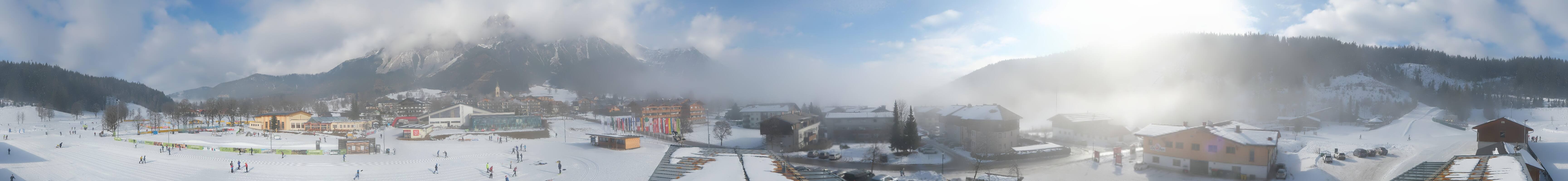 Archiv Foto Webcam Ramsau Skistadion