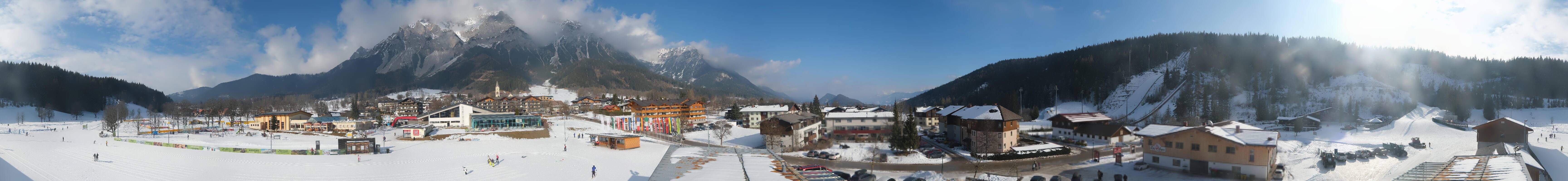 Archiv Foto Webcam Ramsau Skistadion