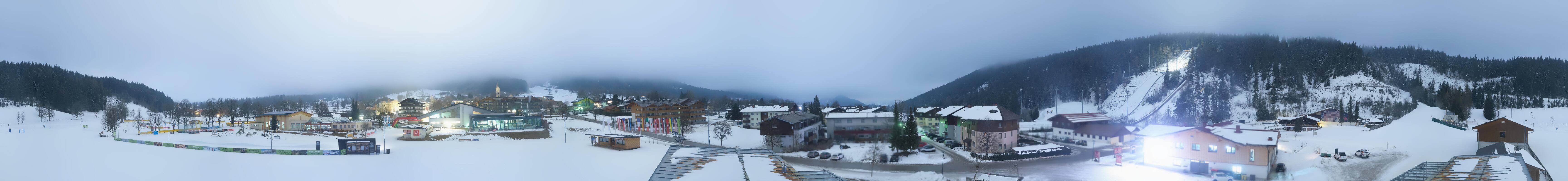 Archiv Foto Webcam Ramsau Skistadion