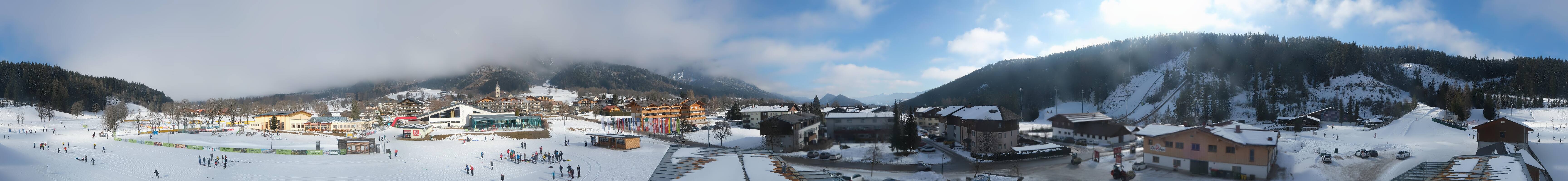 Archiv Foto Webcam Ramsau Skistadion