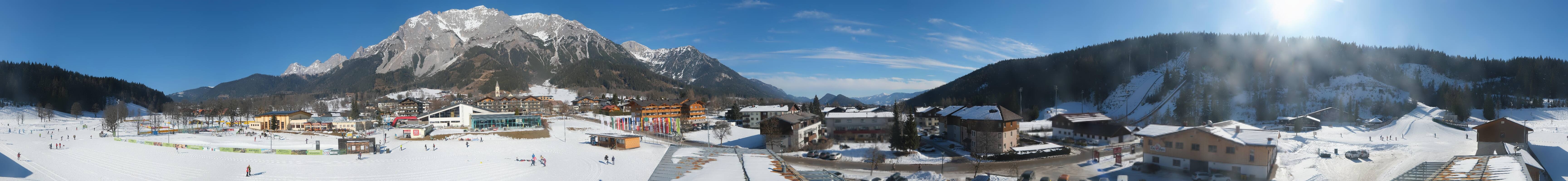 Archiv Foto Webcam Ramsau Skistadion