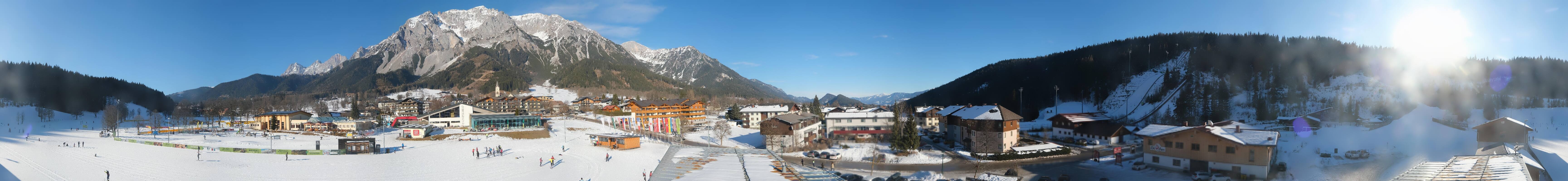 Archiv Foto Webcam Ramsau Skistadion