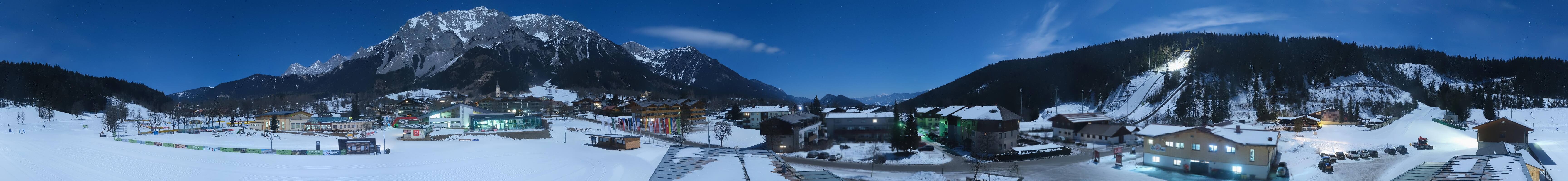 Archiv Foto Webcam Ramsau Skistadion