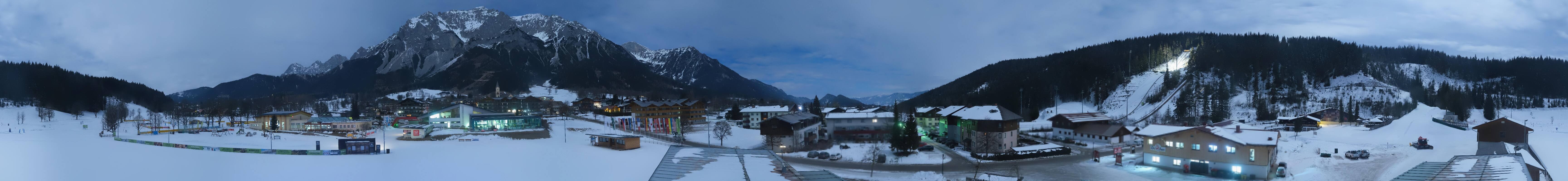 Archiv Foto Webcam Ramsau Skistadion