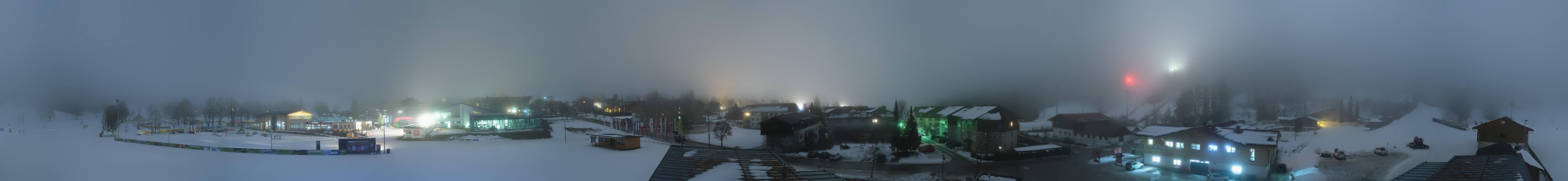 Archived image Webcam Panoramic view Ramsau ski stadium