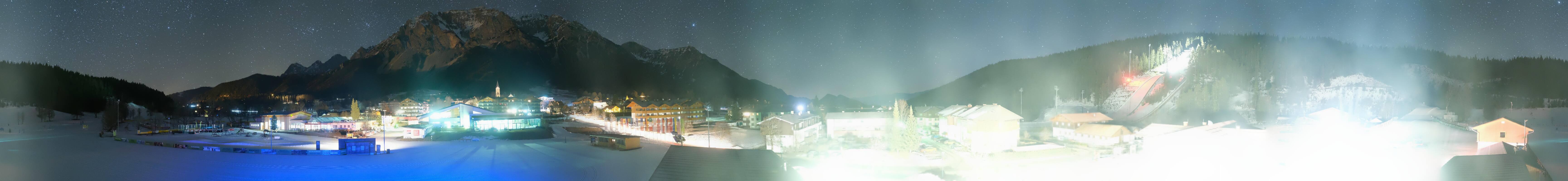 Archiv Foto Webcam Ramsau Skistadion