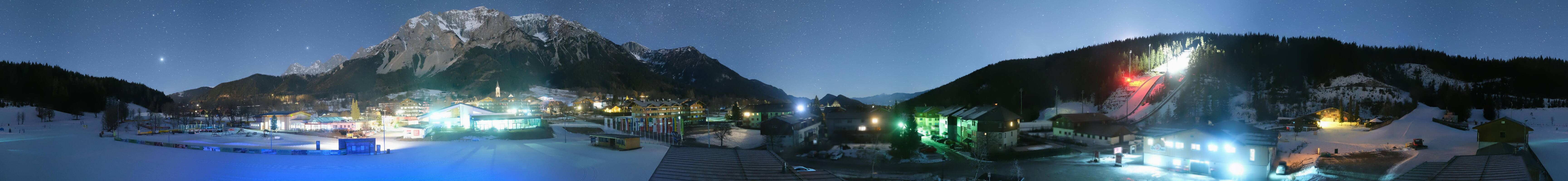 Archiv Foto Webcam Ramsau Skistadion