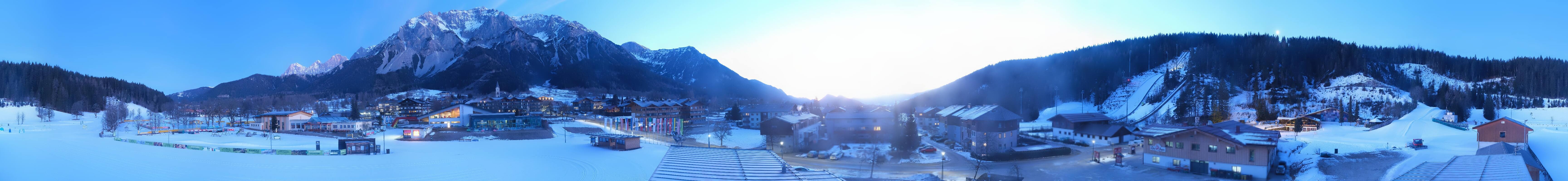 Archiv Foto Webcam Ramsau Skistadion