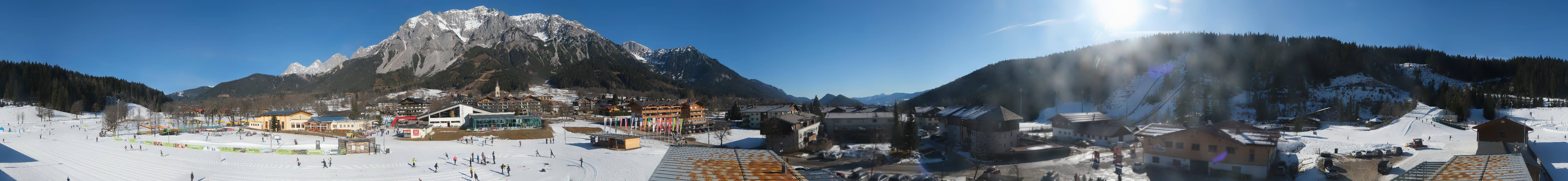 Archiv Foto Webcam Ramsau Skistadion