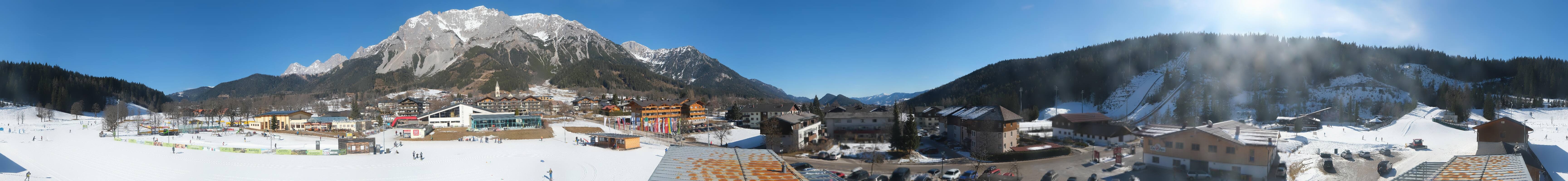 Archiv Foto Webcam Ramsau Skistadion