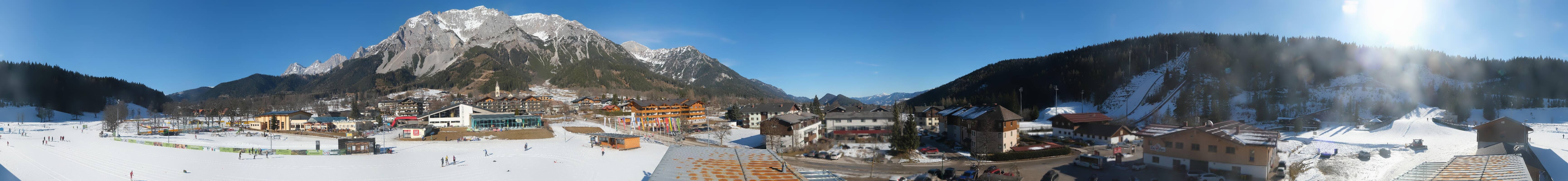 Archiv Foto Webcam Ramsau Skistadion