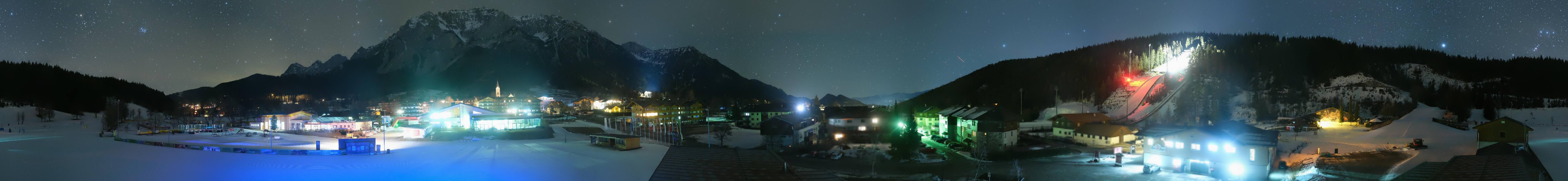 Archiv Foto Webcam Ramsau Skistadion