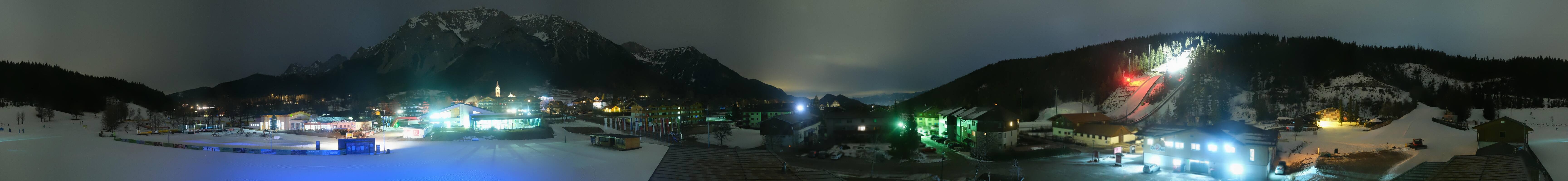 Archiv Foto Webcam Ramsau Skistadion