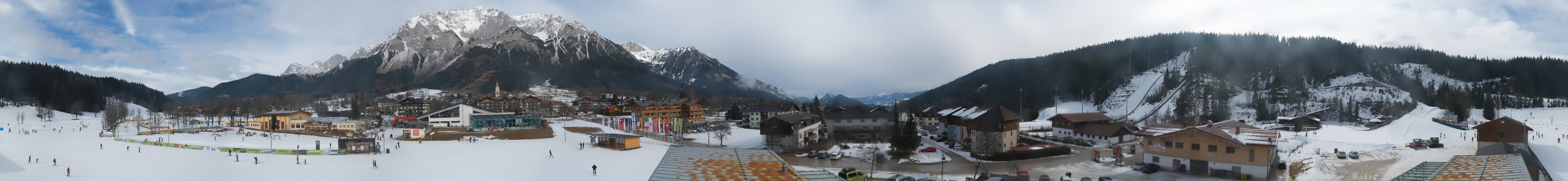 Archiv Foto Webcam Ramsau Skistadion