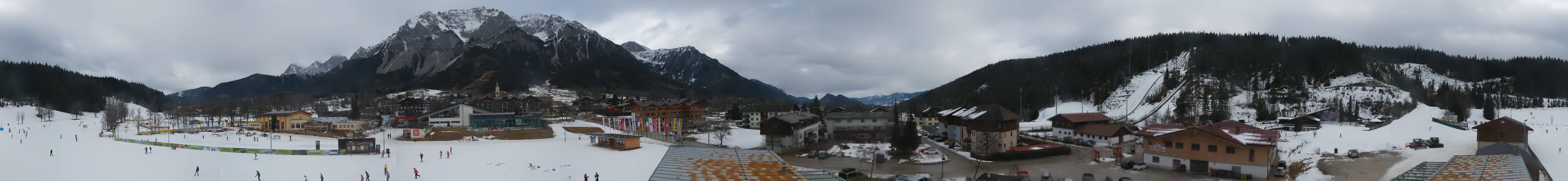 Archiv Foto Webcam Ramsau Skistadion