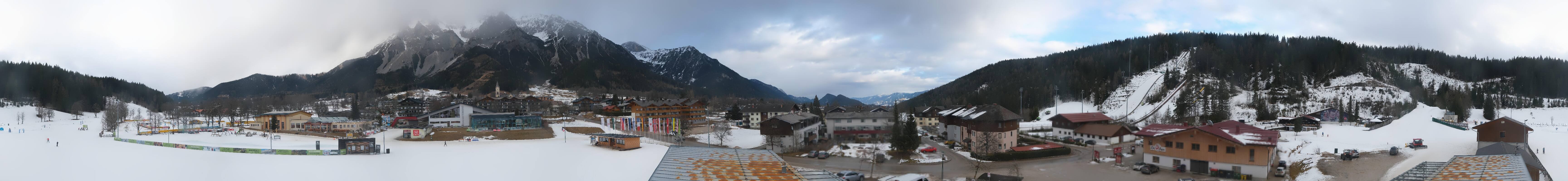 Archiv Foto Webcam Ramsau Skistadion
