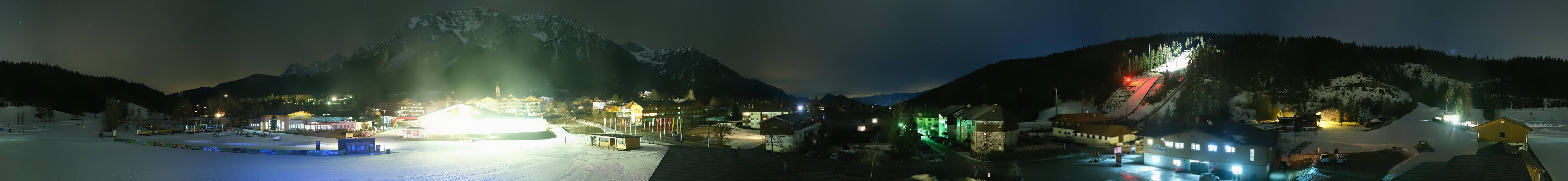 Archiv Foto Webcam Ramsau Skistadion