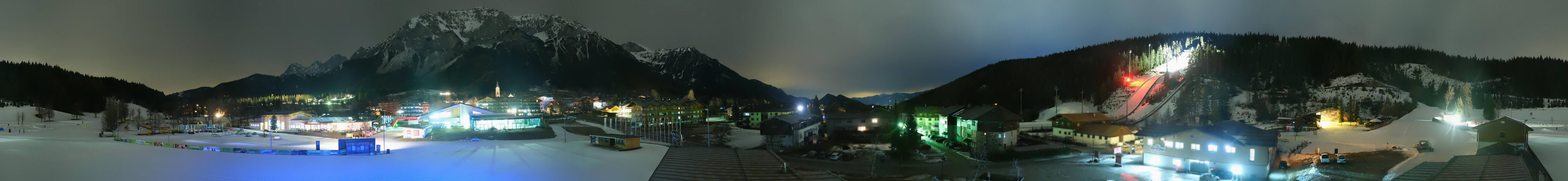 Archiv Foto Webcam Ramsau Skistadion