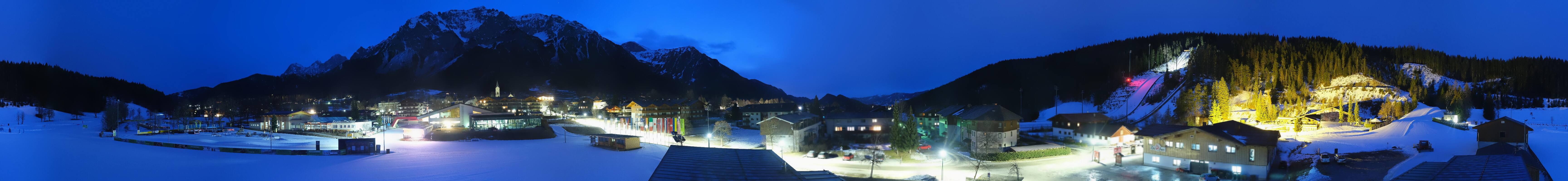 Archiv Foto Webcam Ramsau Skistadion