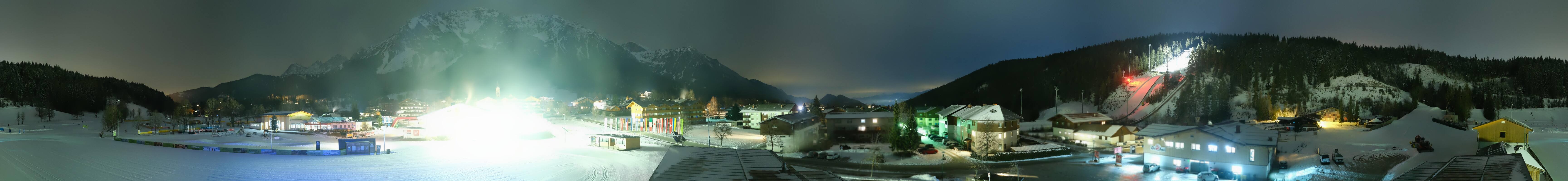 Archiv Foto Webcam Ramsau Skistadion