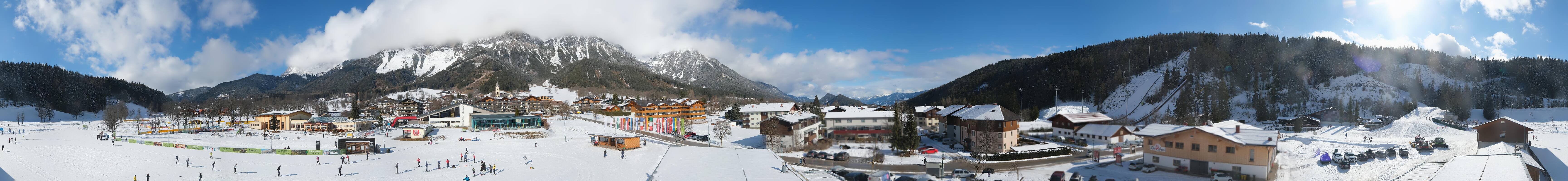 Archiv Foto Webcam Ramsau Skistadion