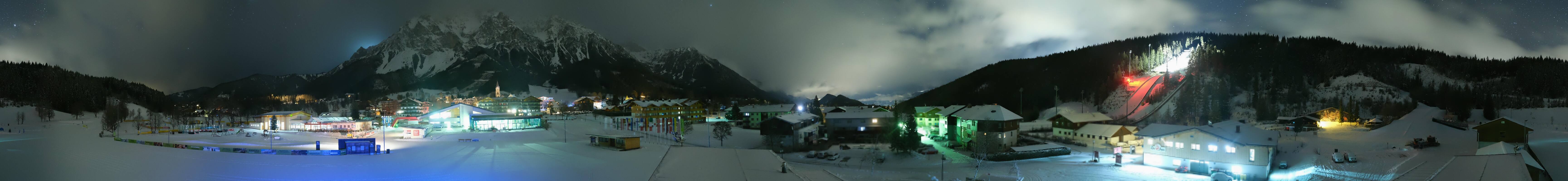 Archiv Foto Webcam Ramsau Skistadion