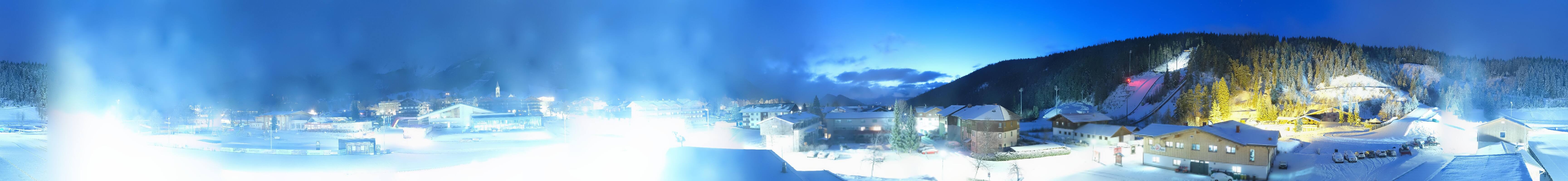 Archiv Foto Webcam Ramsau Skistadion