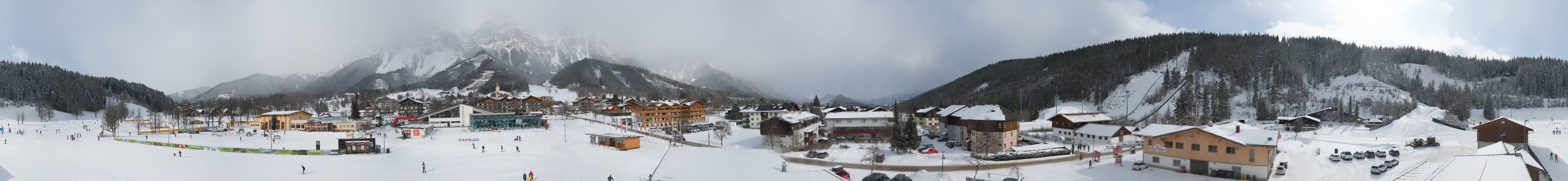 Archiv Foto Webcam Ramsau Skistadion