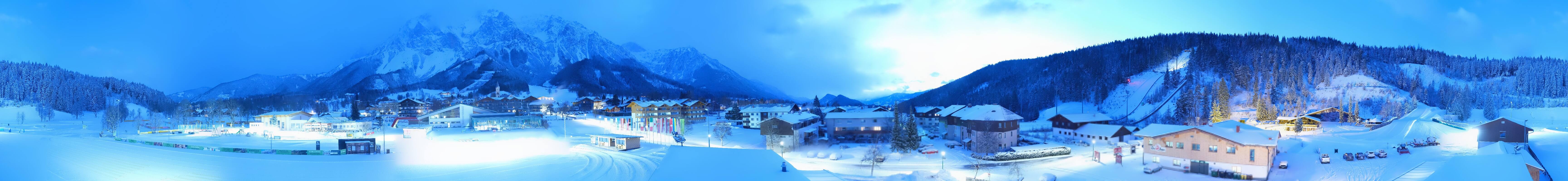 Archiv Foto Webcam Ramsau Skistadion