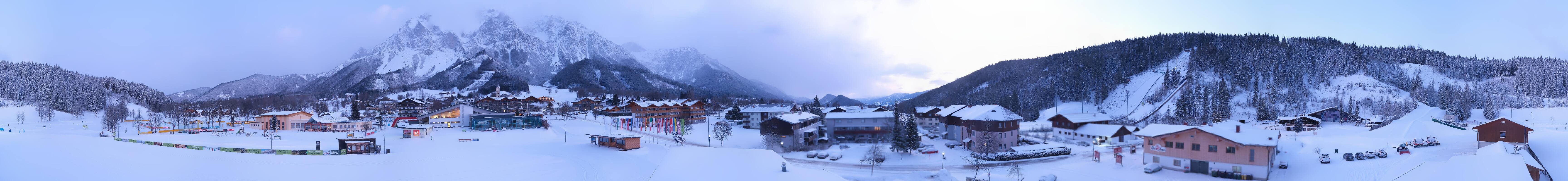 Archiv Foto Webcam Ramsau Skistadion