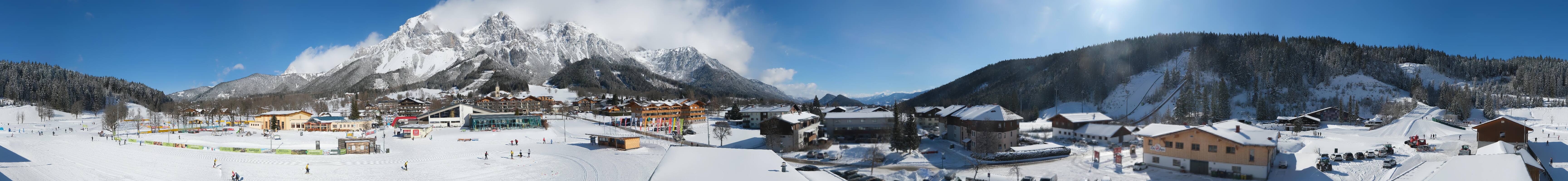 Archiv Foto Webcam Ramsau Skistadion