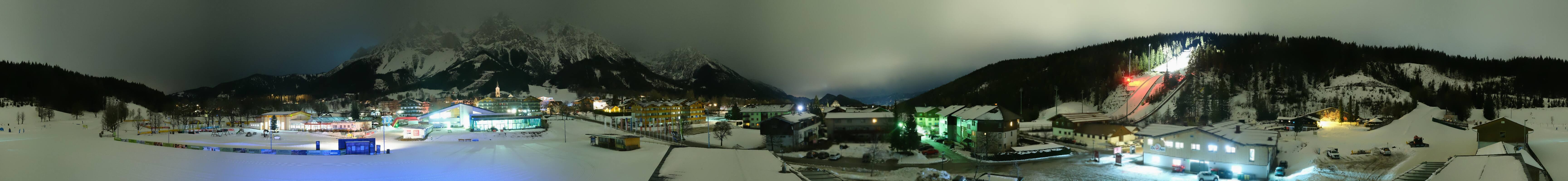 Archiv Foto Webcam Ramsau Skistadion