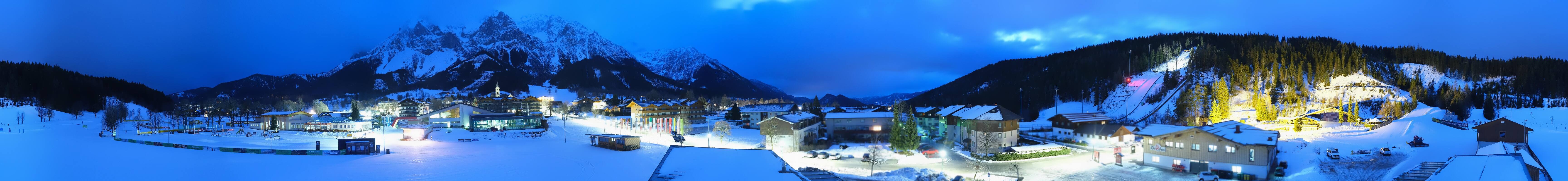 Archiv Foto Webcam Ramsau Skistadion