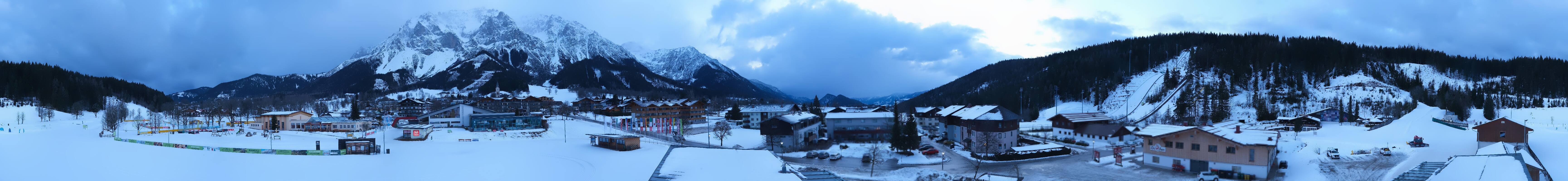 Archiv Foto Webcam Ramsau Skistadion