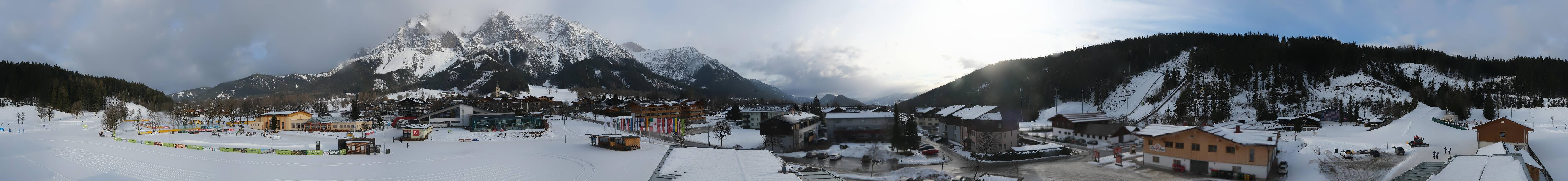 Archiv Foto Webcam Ramsau Skistadion