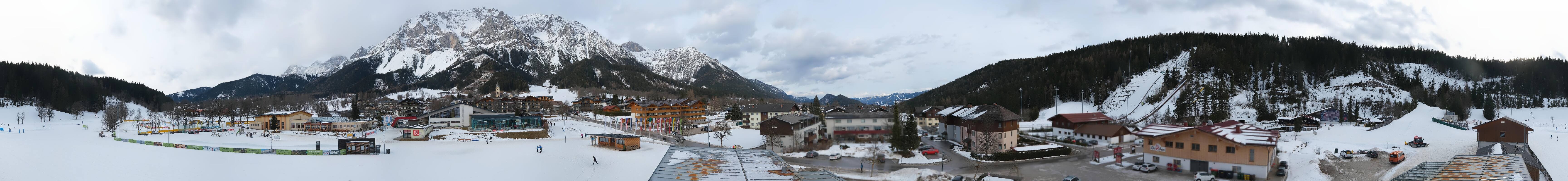 Archiv Foto Webcam Ramsau Skistadion