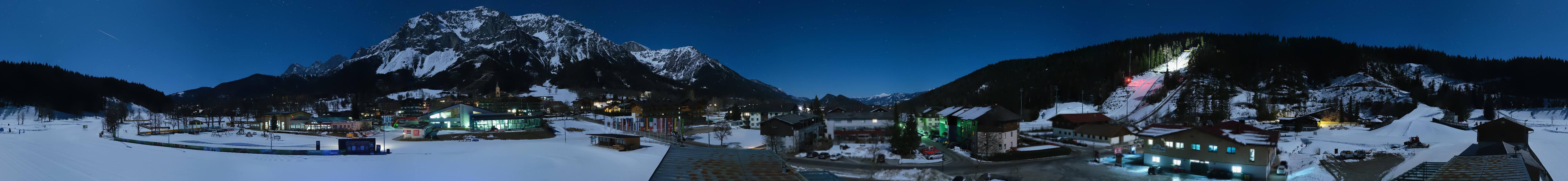 Archiv Foto Webcam Ramsau Skistadion