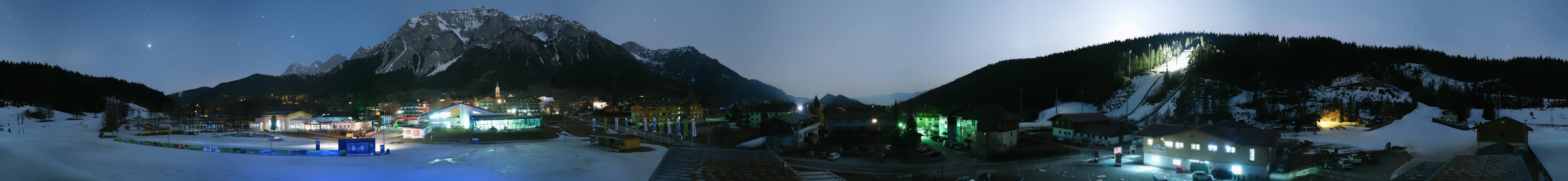 Archiv Foto Webcam Ramsau Skistadion