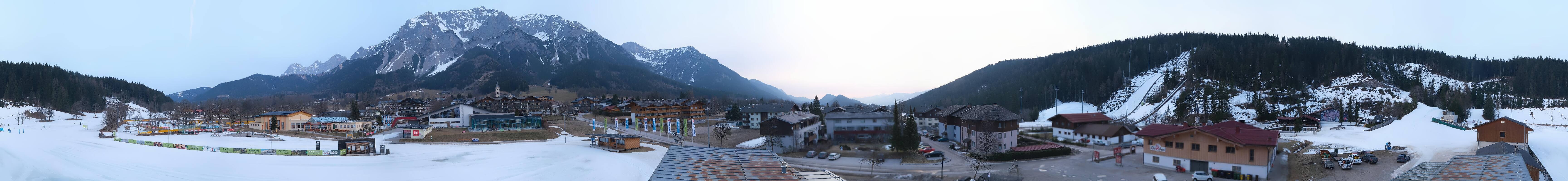 Archiv Foto Webcam Ramsau Skistadion