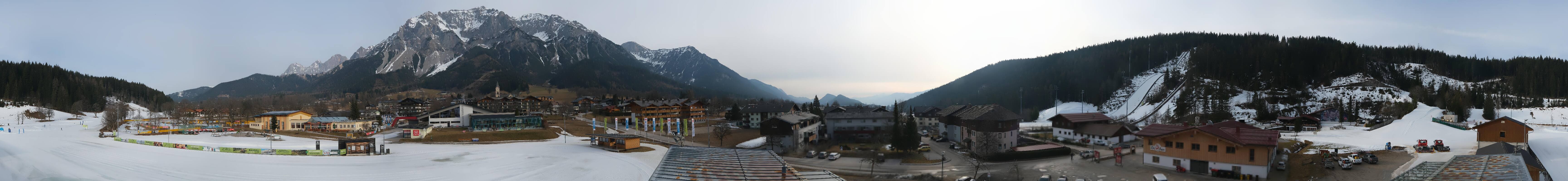 Archiv Foto Webcam Ramsau Skistadion