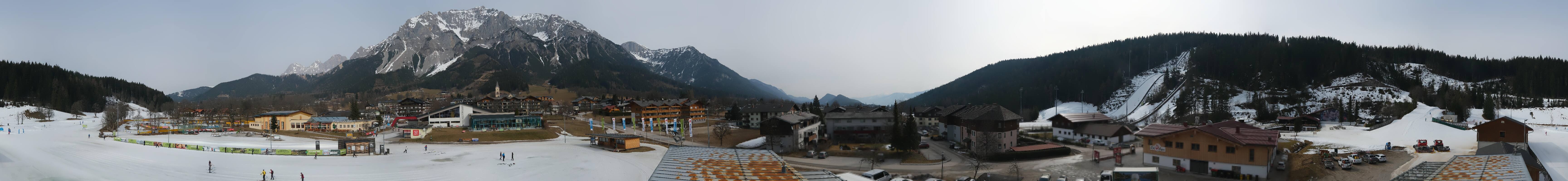 Archiv Foto Webcam Ramsau Skistadion