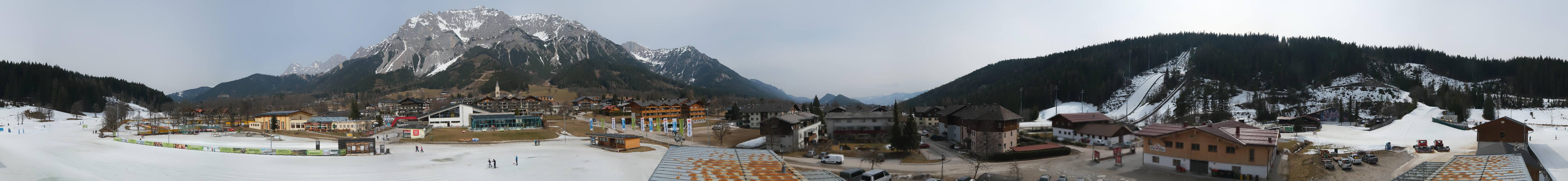 Archiv Foto Webcam Ramsau Skistadion