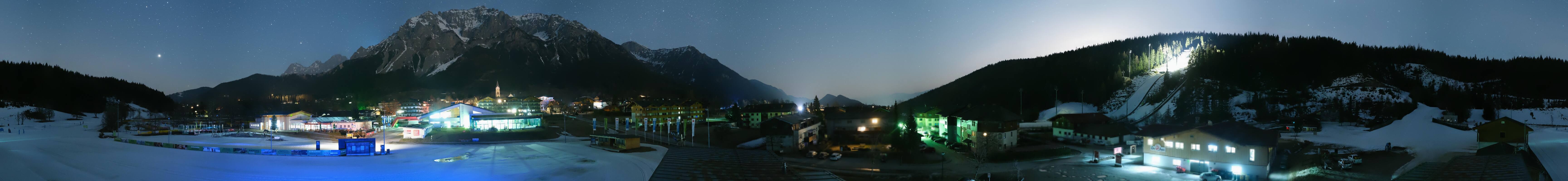 Archiv Foto Webcam Ramsau Skistadion