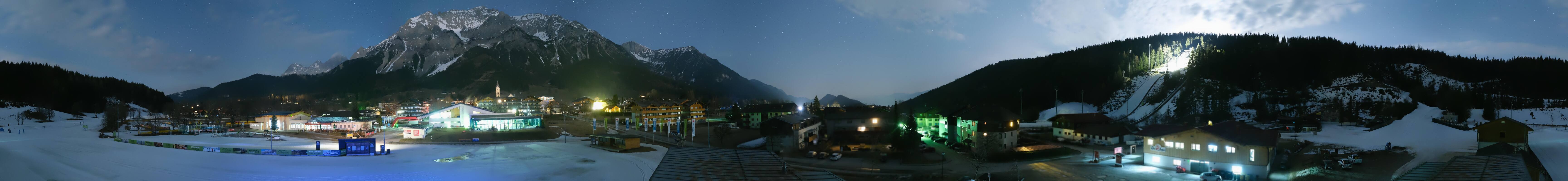 Archiv Foto Webcam Ramsau Skistadion