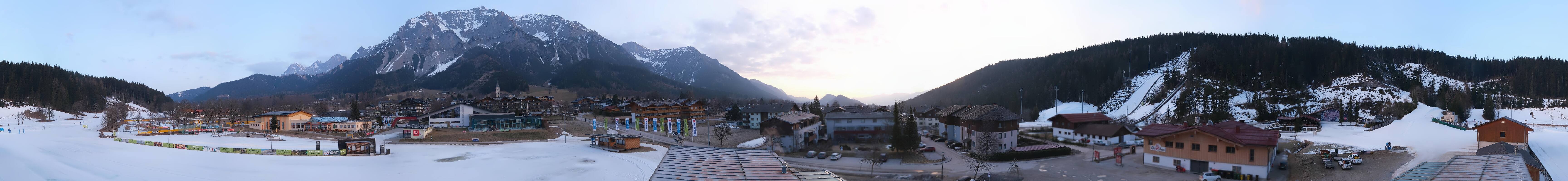 Archiv Foto Webcam Ramsau Skistadion