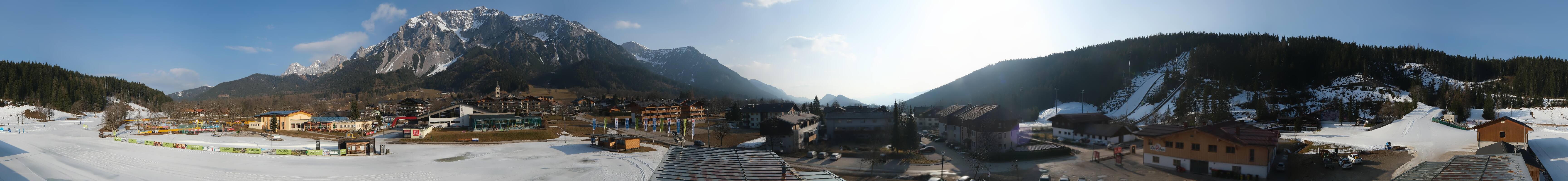 Archiv Foto Webcam Ramsau Skistadion