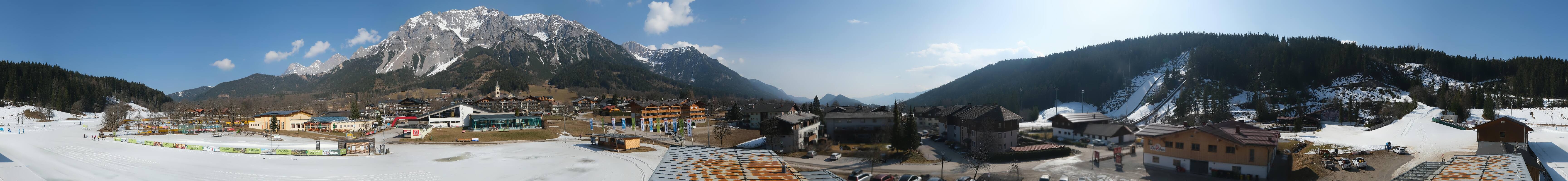 Archiv Foto Webcam Ramsau Skistadion