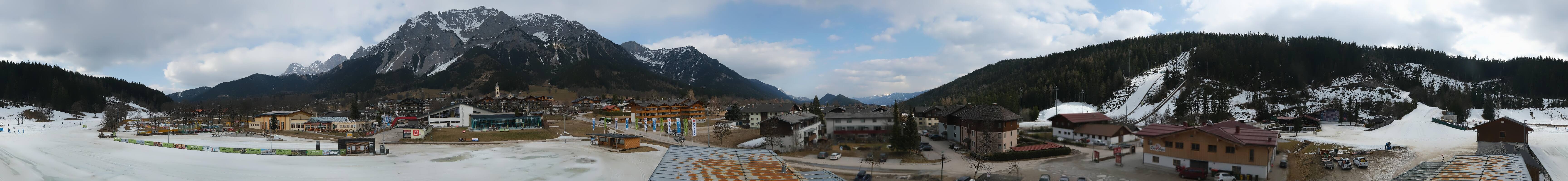 Archiv Foto Webcam Ramsau Skistadion